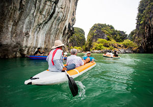 Phang Nga Bay Kayaking and James Bond Island Tour by Big Boat