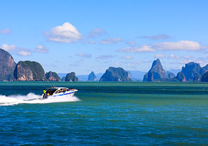 Koh Hong Island Krabi & James Bond Island Tour by Speedboat from Phuket